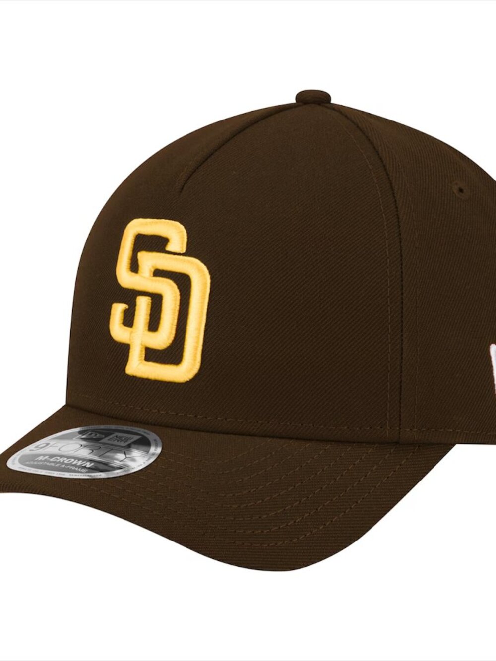 Men's New Era Brown San Diego Padres Team 9FORTY Adjustable Hat